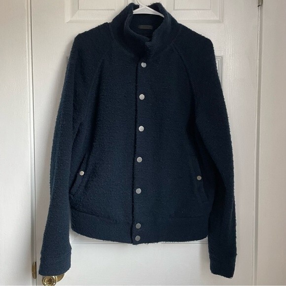 ATM Anthony Thomas Melillo navy varsity bomber utility jacket size Small